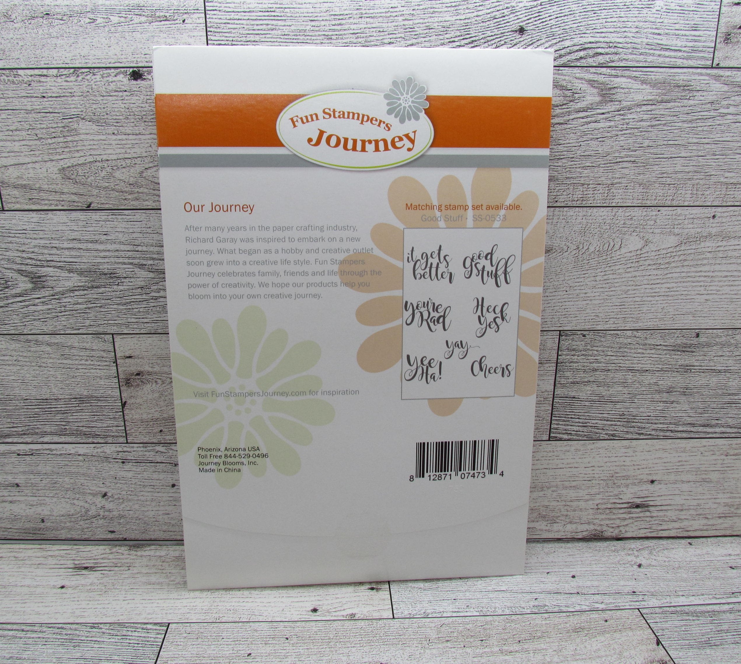 Fun Stampers Journey Good Stuff Stamp and Die Bundle Etsy