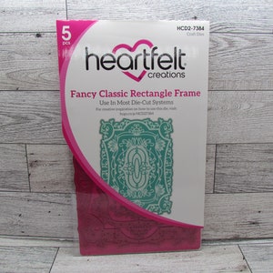 Conjunto de moldes Heartfelt Creations Fancy Classic Rectangle Frame