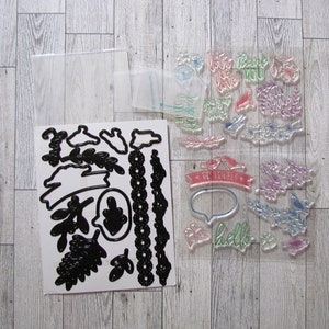 Diamond Press Lots of Love stamp and die set