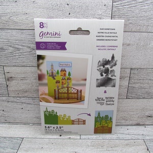 Gemini Our Hometown stempel- en stansset