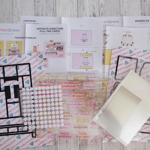Diamond Press Typewriter and Polaroid Stamp and Die set