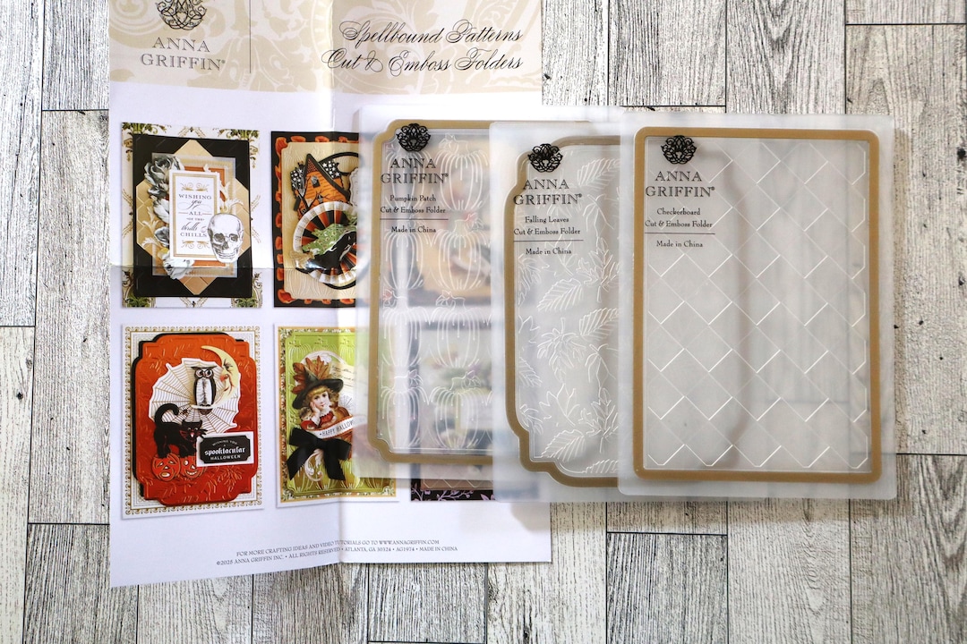Anna Griffin Spellbound Patterns Cut and Emboss Folders - Etsy