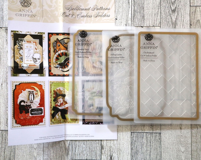 Anna Griffin Spellbound Patterns Cut and Emboss Folders - Etsy
