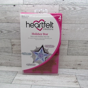 Heartfelt Creations Świąteczny stempel samoprzylepny w kształcie gwiazdy