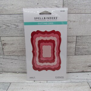 17 poinçons Spellbinders Labels