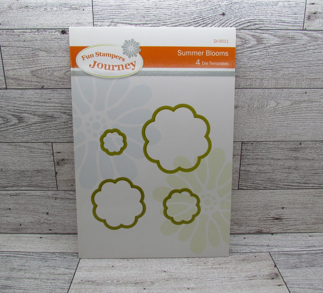 Fun Stampers Journey Summer Blooms Dies Etsy