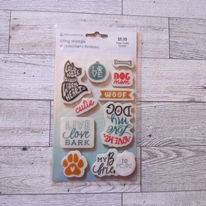 Momenta Hondenthema Cling Stamps