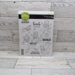 Fun Stampers stempelset Journey Critternauts
