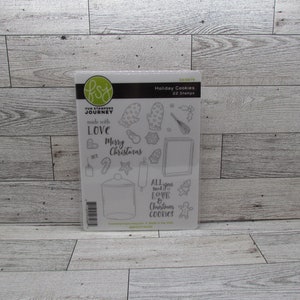 Conjunto de carimbos Fun Stampers Journey Holiday Cookies