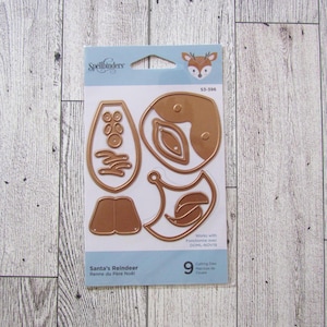 Spellbinders Santa's Reindeer-stansvormen