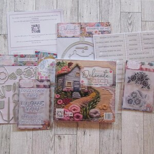 Stamps By Me Delicate Stitch-kaartenset