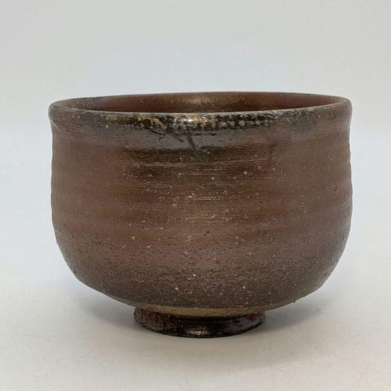 Bizen Ware Matcha Tea Bowl by Izumi Motoyama – Signed With Box