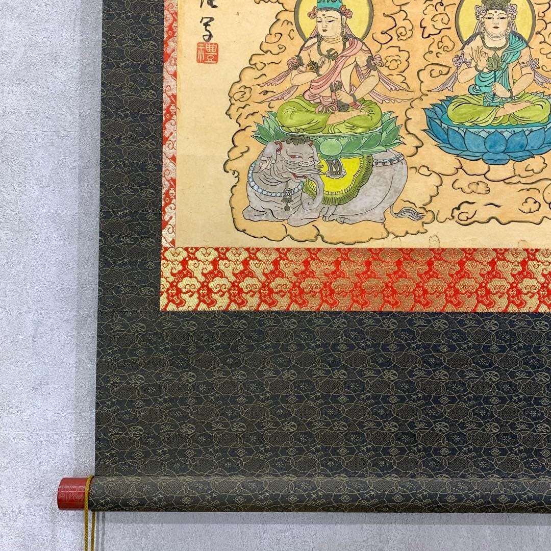 日本の掛け軸 十三仏 – 十三仏 仏教掛け軸、追悼と守護の美術 - Etsy 日本