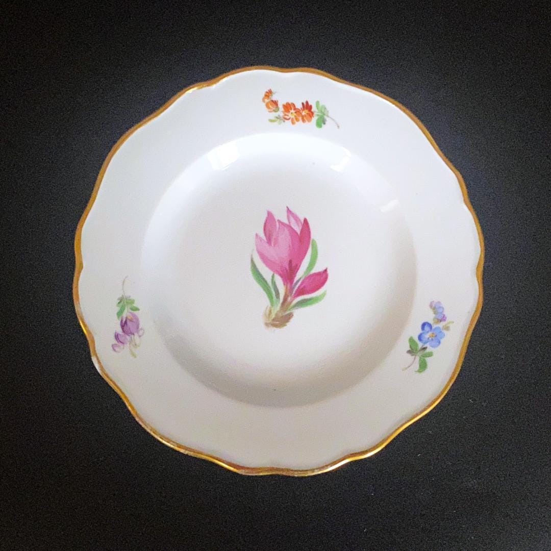 【美品】マイセン★Meissen Cross Swords★ティーセット Meissen Crossed Swords Tea Cup and Saucer Set With Large & Medium