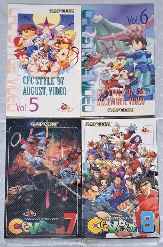 カプコンフレンドリークラブ ビデオ 4から10 12から16 CAPCOM レア カプコンフレンドリークラブ ビデオ 4から10 12から16 CAPCOM レア