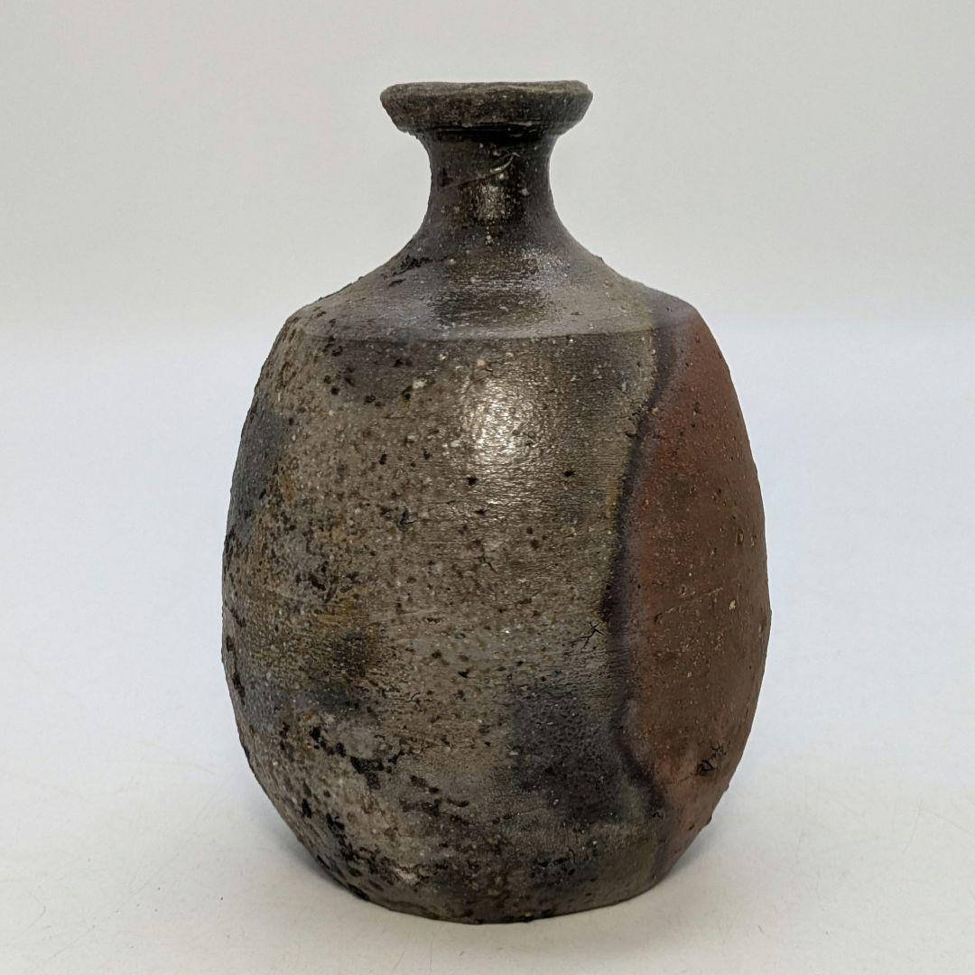 備前焼西川作徳利セットです❣️ 西川正美作 備前焼徳利 ― 窯変徳利、銘木箱入り、陶器職人による逸品