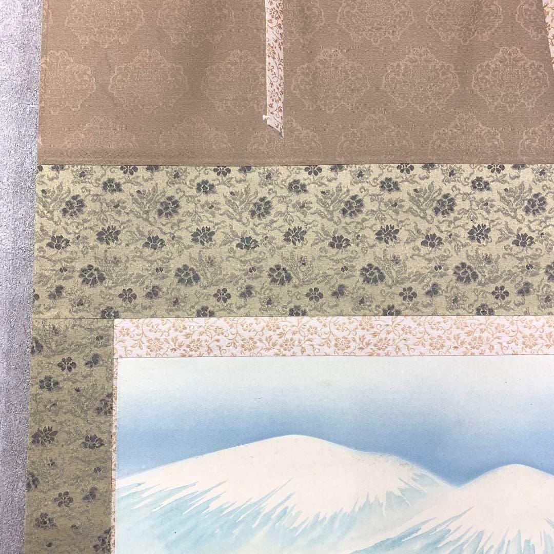 英雪筆 掛軸 四季の農耕と稲作図 銘箱付 62×198 cm - Etsy 日本