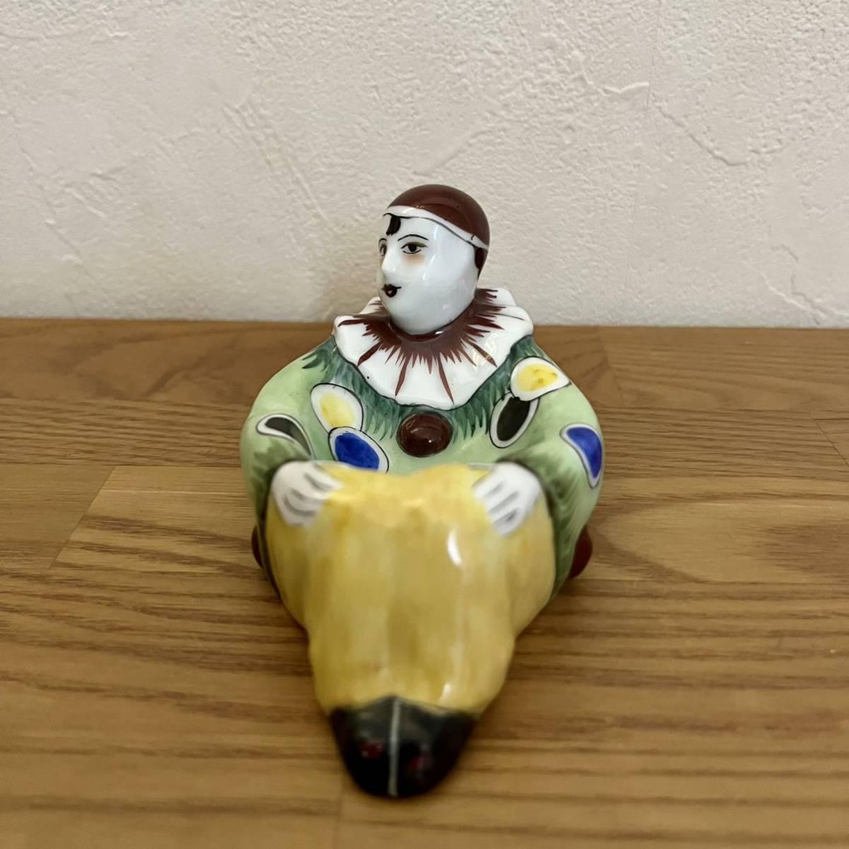 アンティーク オールド ノリタケ ピエロ ピン トレイ - アールデコ