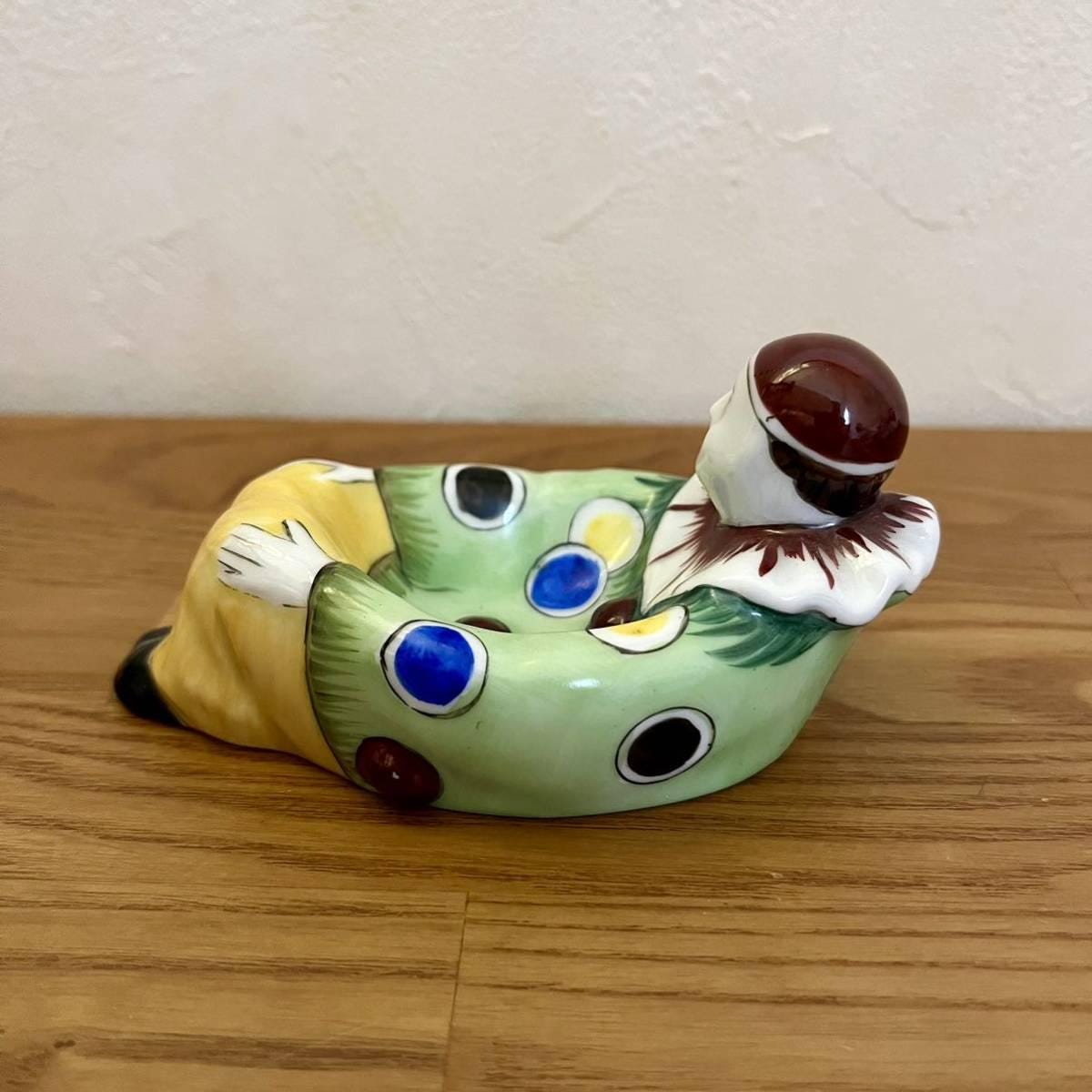 アンティーク オールド ノリタケ ピエロ ピン トレイ - アールデコ