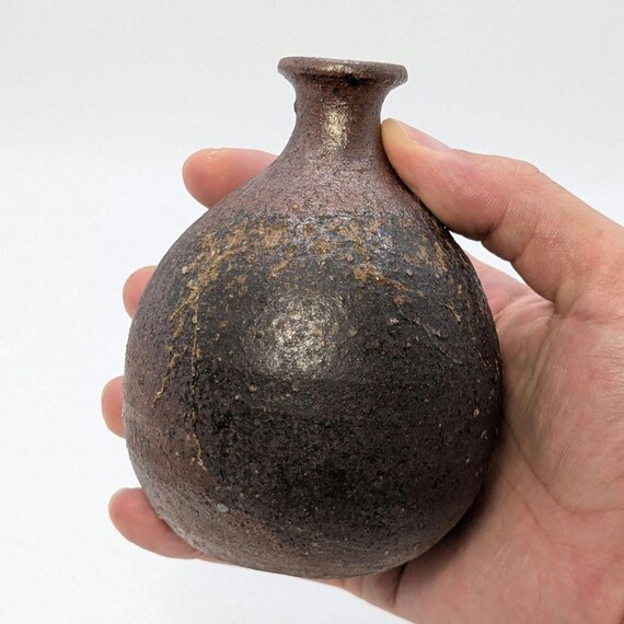 備前焼　徳利 美しい備前焼 など花瓶徳利壺3点 美しい備前焼 など花瓶徳利壺3点