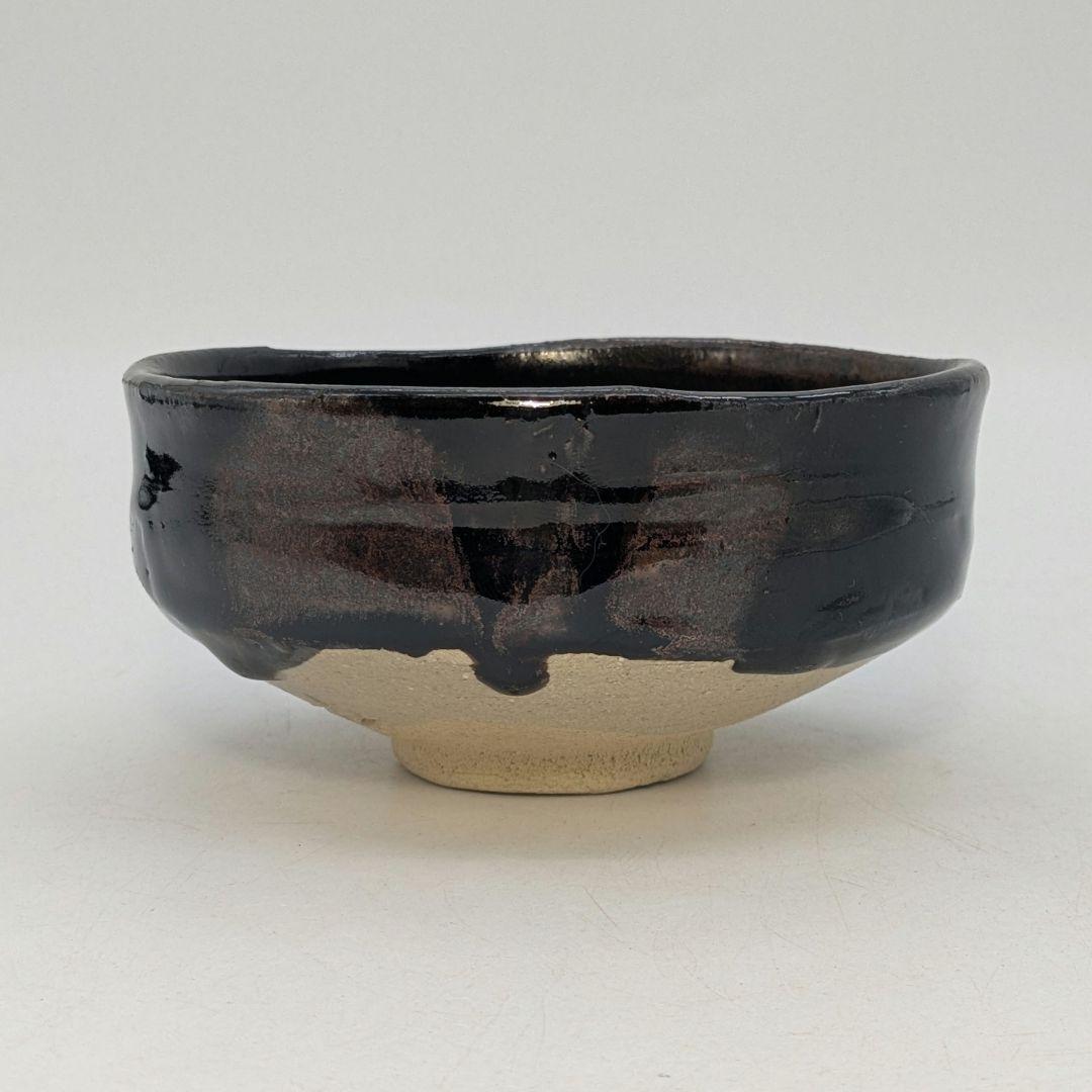 瑞光窯 佐々木八十二織部茶碗 – 美濃焼 抹茶茶碗 サイン入り木箱付き