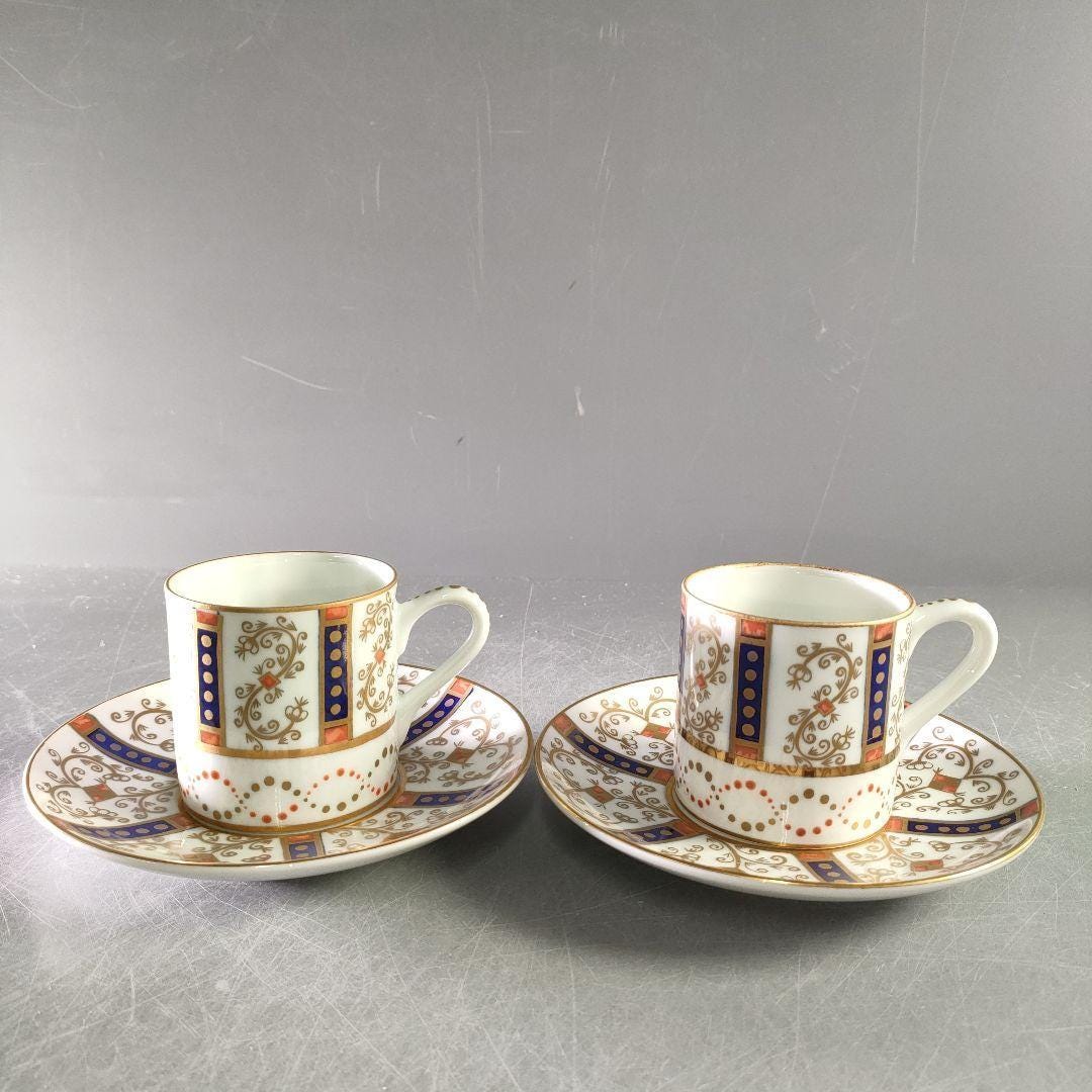 ロイヤル伊万里コーヒーカップセット 有田焼ロイヤル伊万里カップ＆ソーサーセット（奇泉製） – 優美な