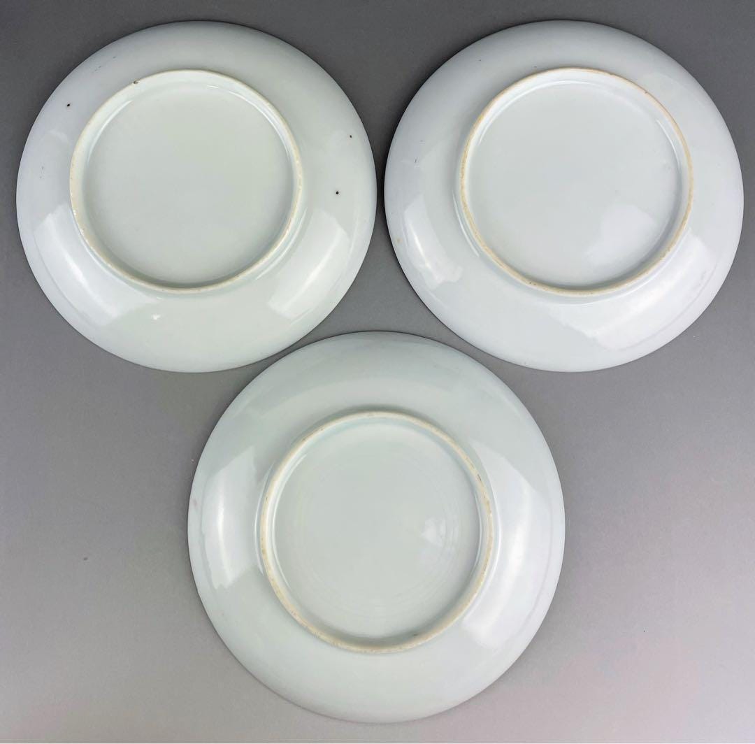 オールドノリタケ 脚付きティーカップ＆ソーサー 3個セット