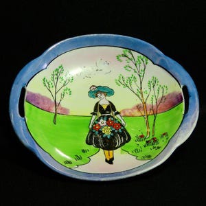 Noritake Art Deco Lady - Etsy