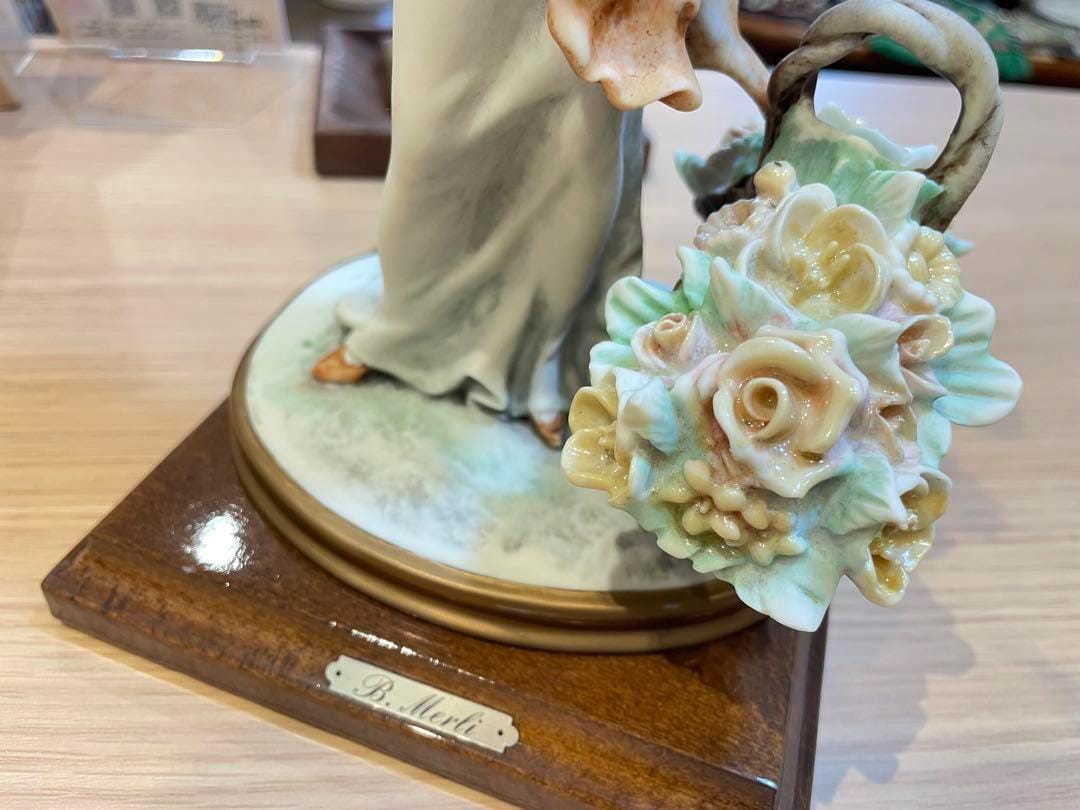 Capodimonte Florence Figurine by Bruno Merli – Elegant Lady With