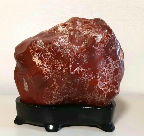 観賞石　赤玉石　佐渡赤玉石　レッドジャスパー ジャスパー*佐渡の赤玉石*253g 天然石販売 名取貴石 天然石