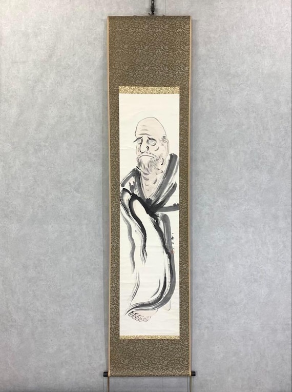 水墨画 達磨 掛け軸 有名 絵画 達磨 掛け軸 の人気商品一覧 安い商品を