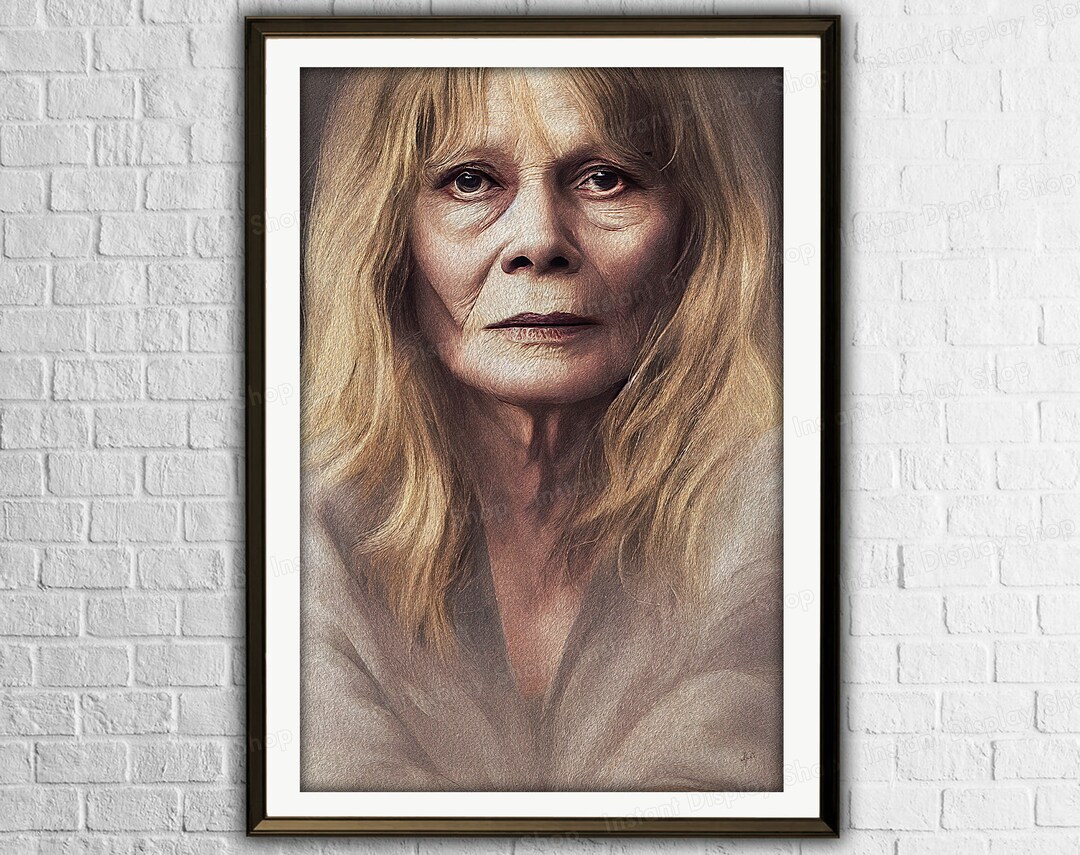 FRANÇOISE DORLÉAC Print Printable Wall Art Printable Art Etsy