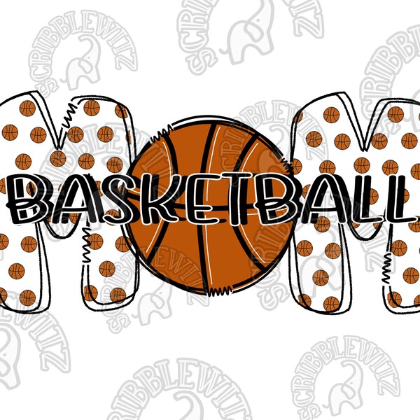 Basketball Mom Sublimation PNG Basket Ball Mom Design Basketball ...