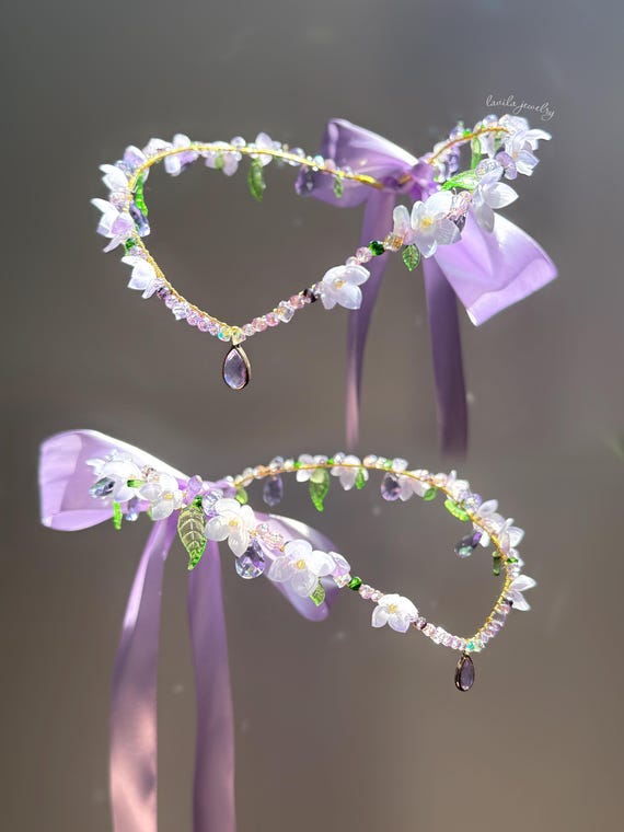 Fairies & Golden Hour Meadows - Tiara and Choker Set  display picture 1