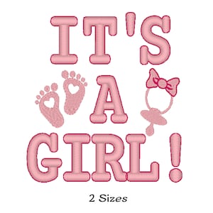 Embroidery designs for baby girl - embroidery design for baby - machine embroidery pattern for girl - embroidery designs