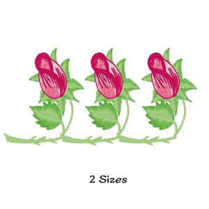 Flower embroidery designs - flower embroidery designs - flower border machine embroidery - flower embroidery files