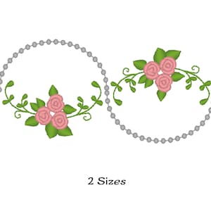 Flower border embroidery designs - flower embroidery pattern - border embroidery design - flower embroidery