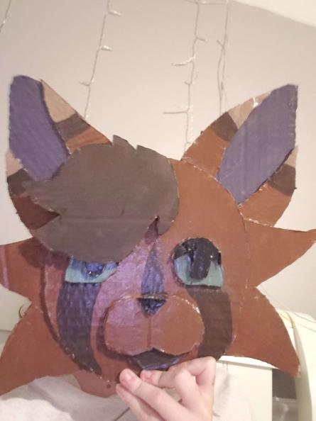 Cardboard Protogen Mask PDF FREE Link in Description -  UK