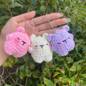 crochet bear - handmade plushie | sute/soft stress toy | desk buddy | gift / secret santa | children’s stuffed | fidget animal | amigurumi