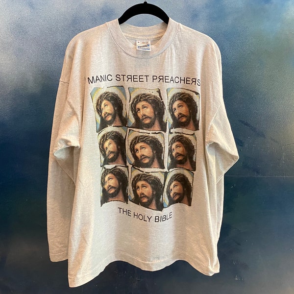 MANIC STREET PREACHERS 90s Holy Bible Shirt (extremely rare!)