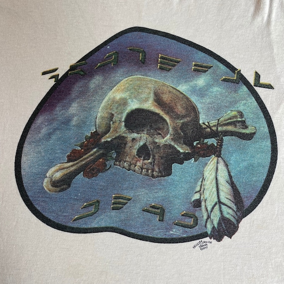 Grateful Dead Vintage 1970s Cyclops Skull Shirt - Etsy