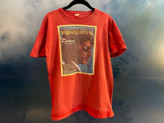 Vintage Bob Dylan Rolling Stone Cover shirt - image 1