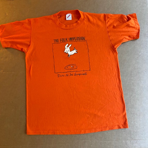 1997 Folk Implosion "Dare To Be Surprised" T-Shir… - image 3