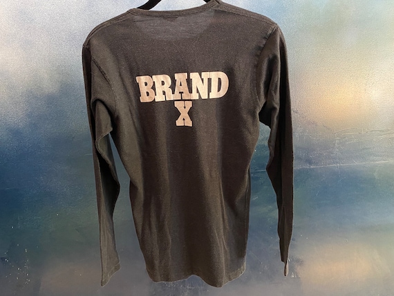 1976 Brand X "Unorthodox Behaviour" band shirt. Phil Collins on drums! View 2