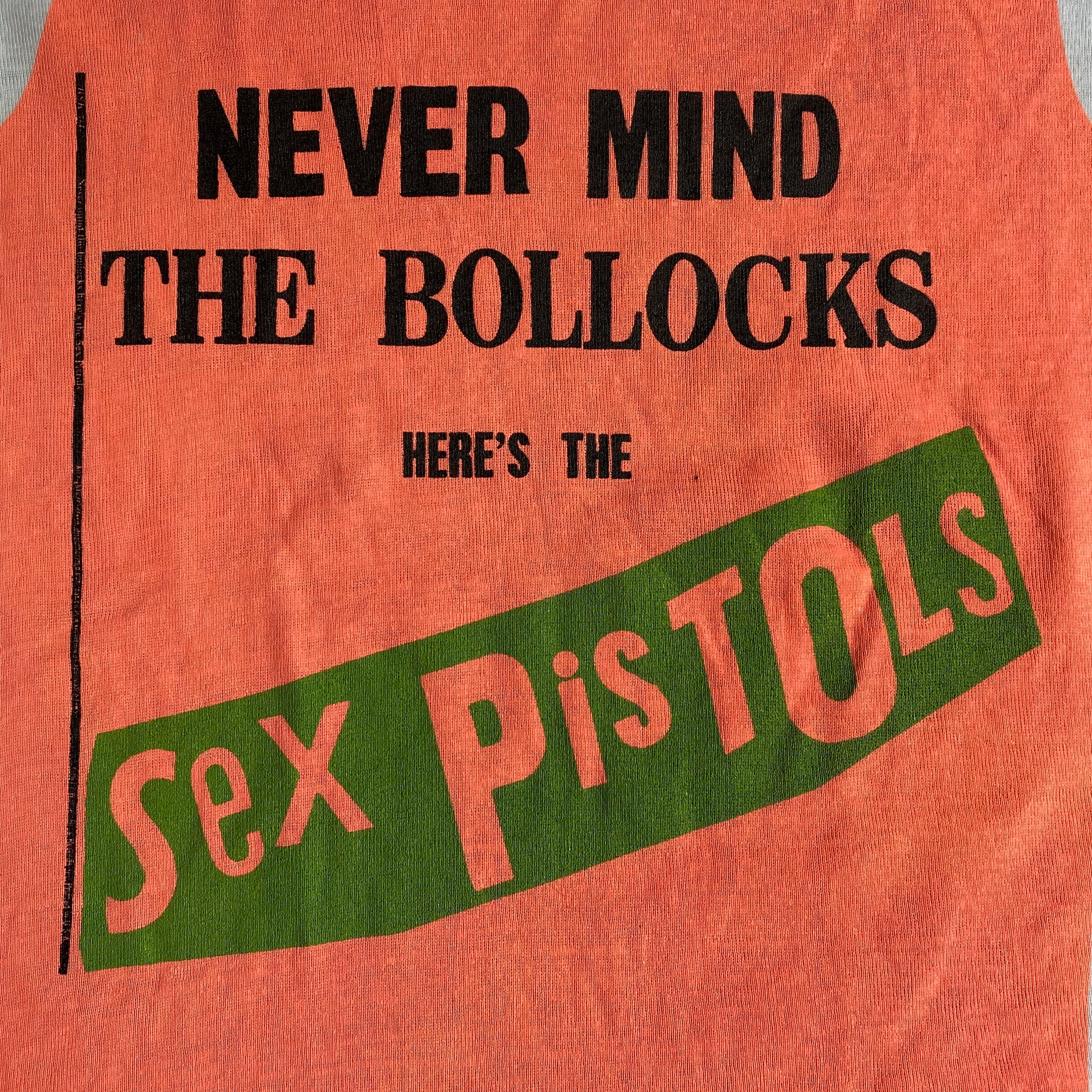 ヴァージン レコード 古着Sex Pistols Never Mind Tシャツ RARE Vintage Sex Pistols Nevermind The Bollocks Punk Band T