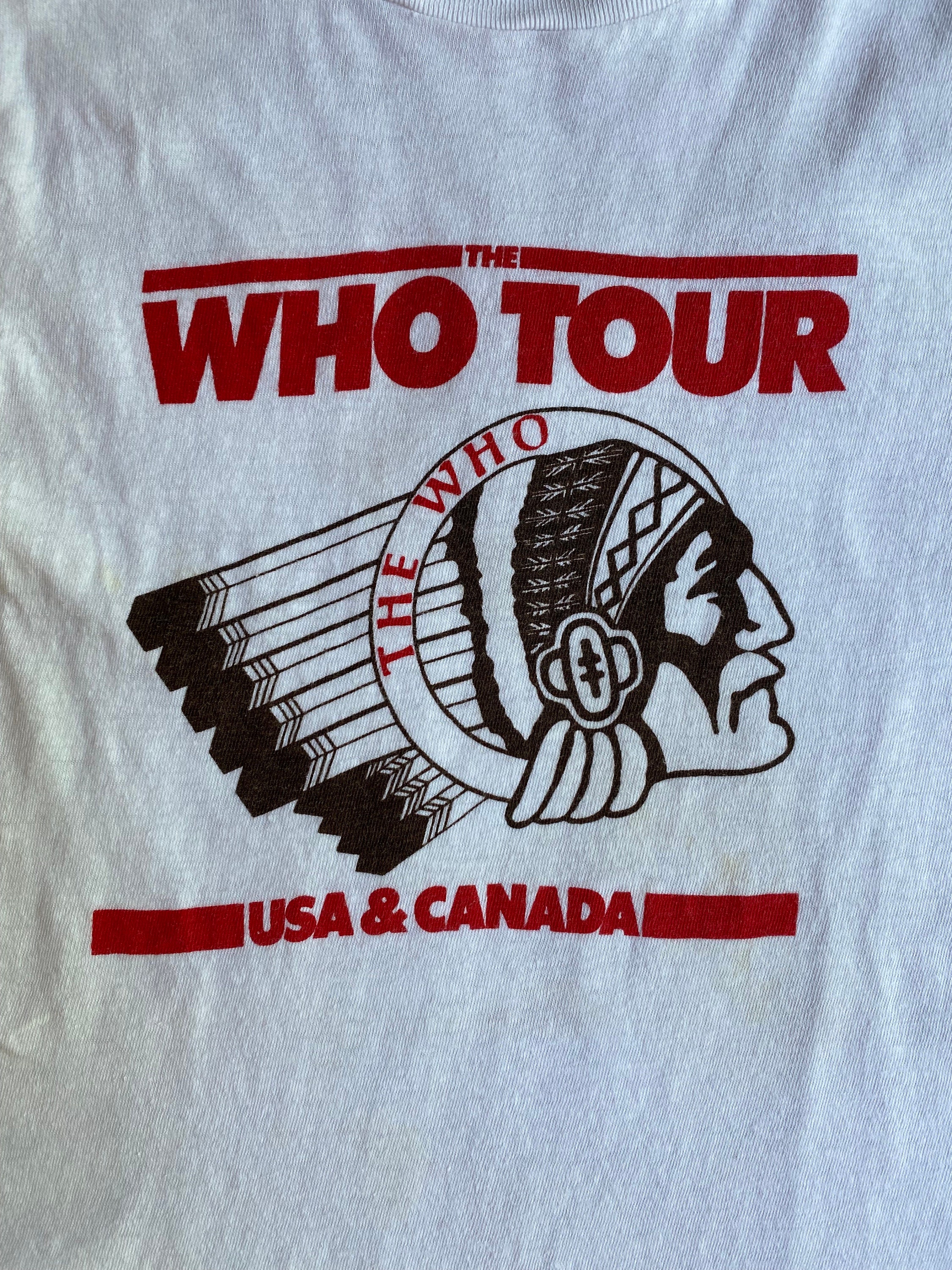 1976 the Who Original USA & Canada Tour Shirt - Etsy