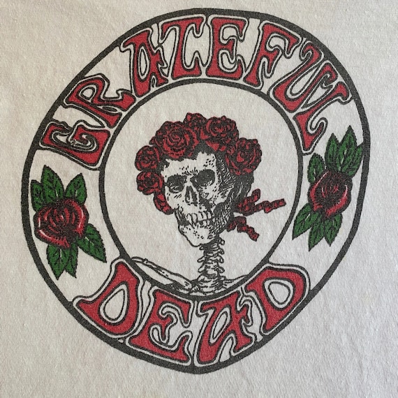 Original 70s Grateful Dead Bertha Skull Shirt - image 2