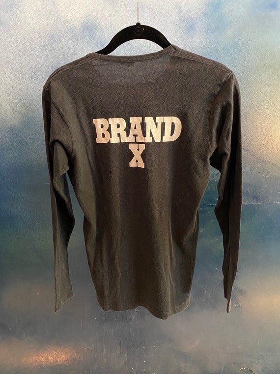 1976 Brand X "Unorthodox Behaviour" band shirt. Phil Collins on drums! View 4