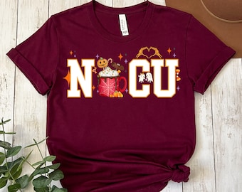 NICU Nurse Halloween Shirt, NICU fall tshirts, NICU halloween shirt, nicu thanksgiving shirts,nicu halloween sweatshirt,nicu nursing student