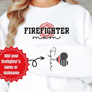 Firefighter mom sweatshirt 2025